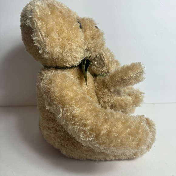 NWT. Melissa & Doug Teddy Bear and baby bear plush stuffed animal pair. - Picture 5 of 13